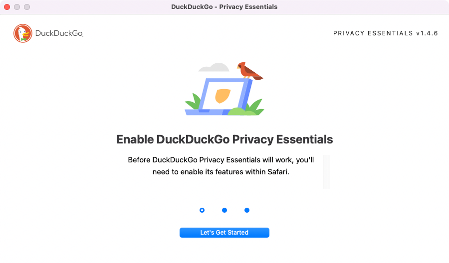 Installing DuckDuckGo extension for Safari