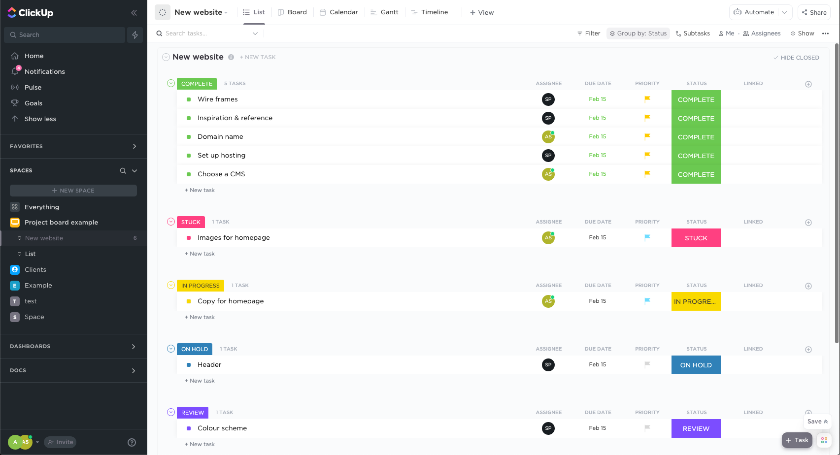 ClickUp Views What They Are and How to Use Them