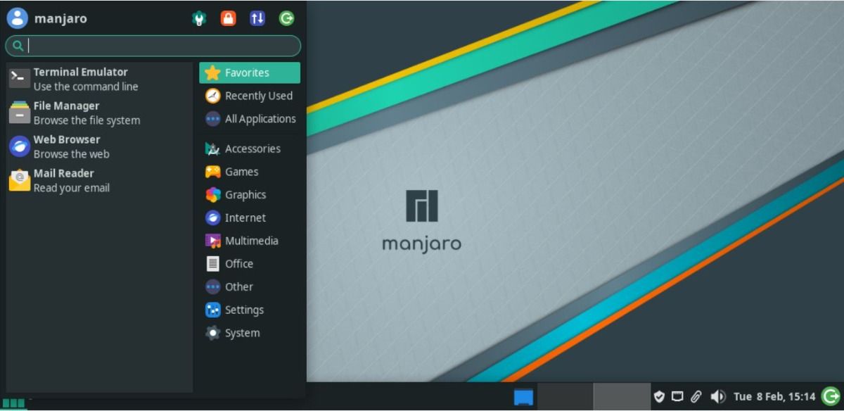 رومیزی Manjaro