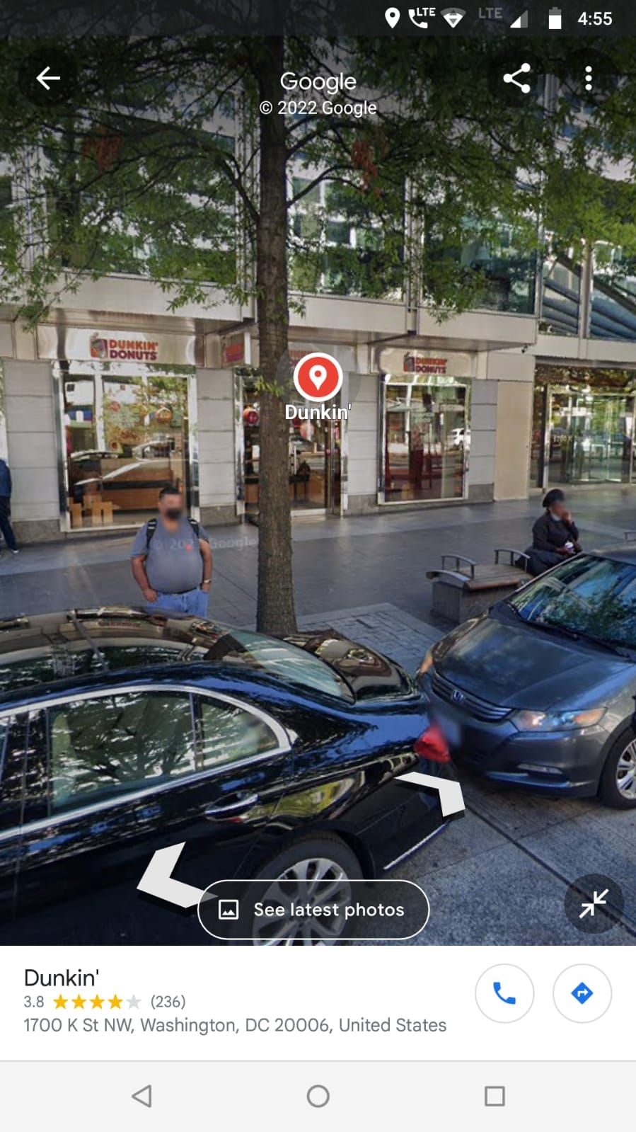 Maximizing the Street View on on Google Maps Android