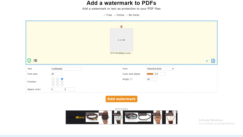 4 Free Ways to Add a Watermark to PDFs Online