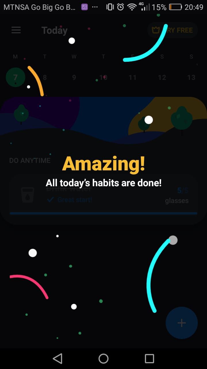 Productive Habit tracker app