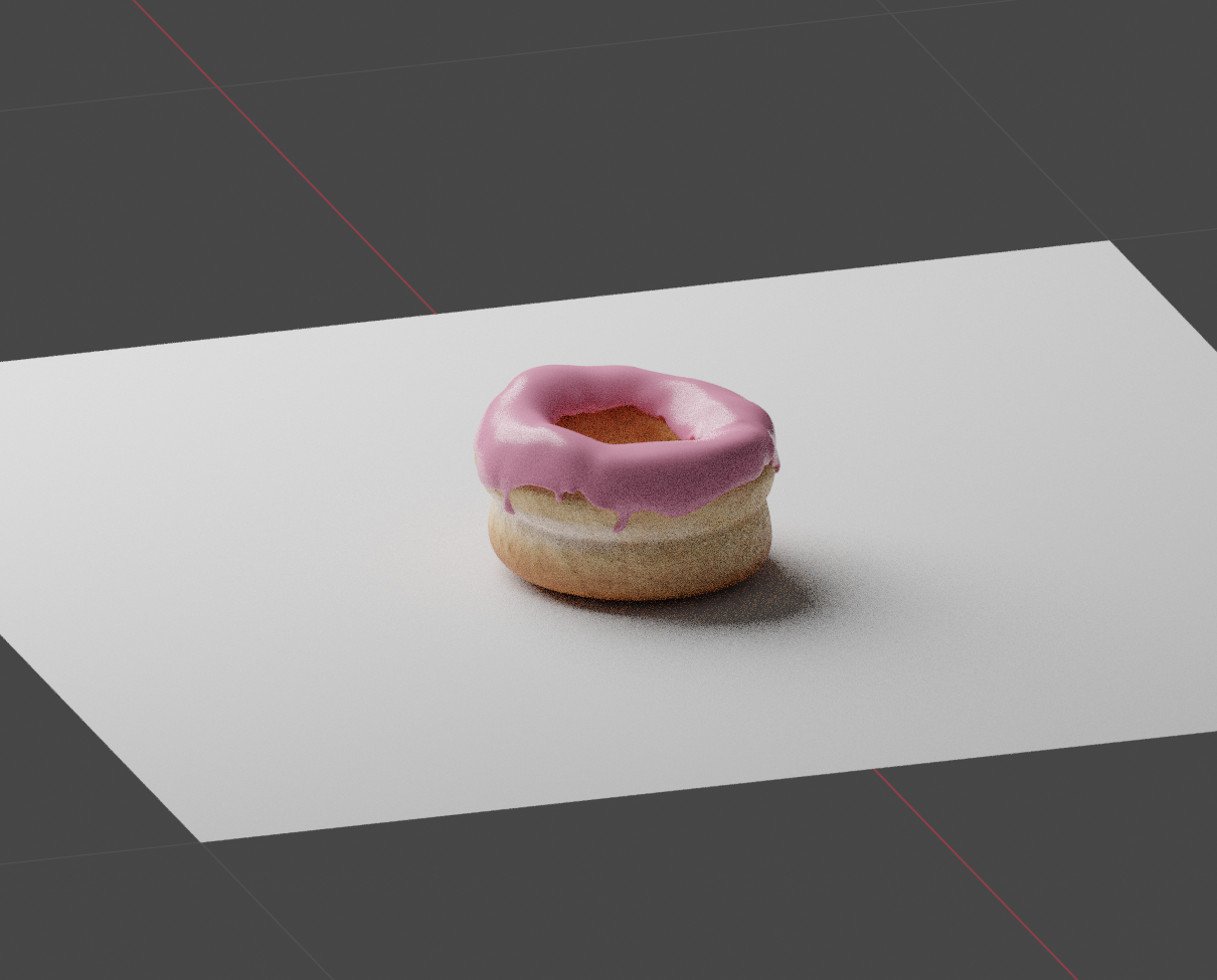 My take on the Blender donut tutorial.