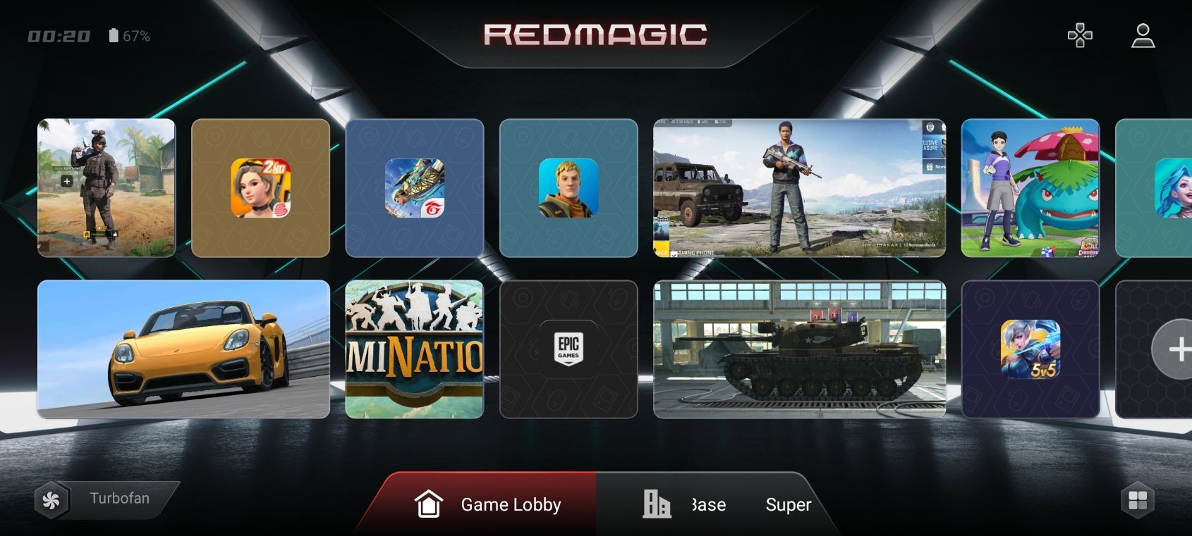 Game Mode screenshot on REDMAGIC 7