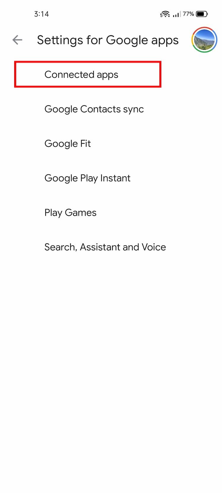 Settings For Google Apps
