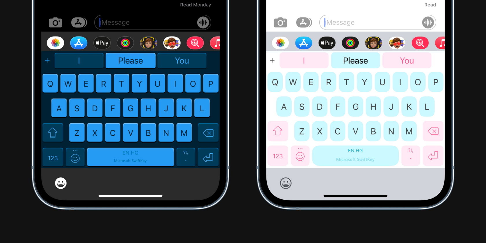 Third-party keyboards on iPhone