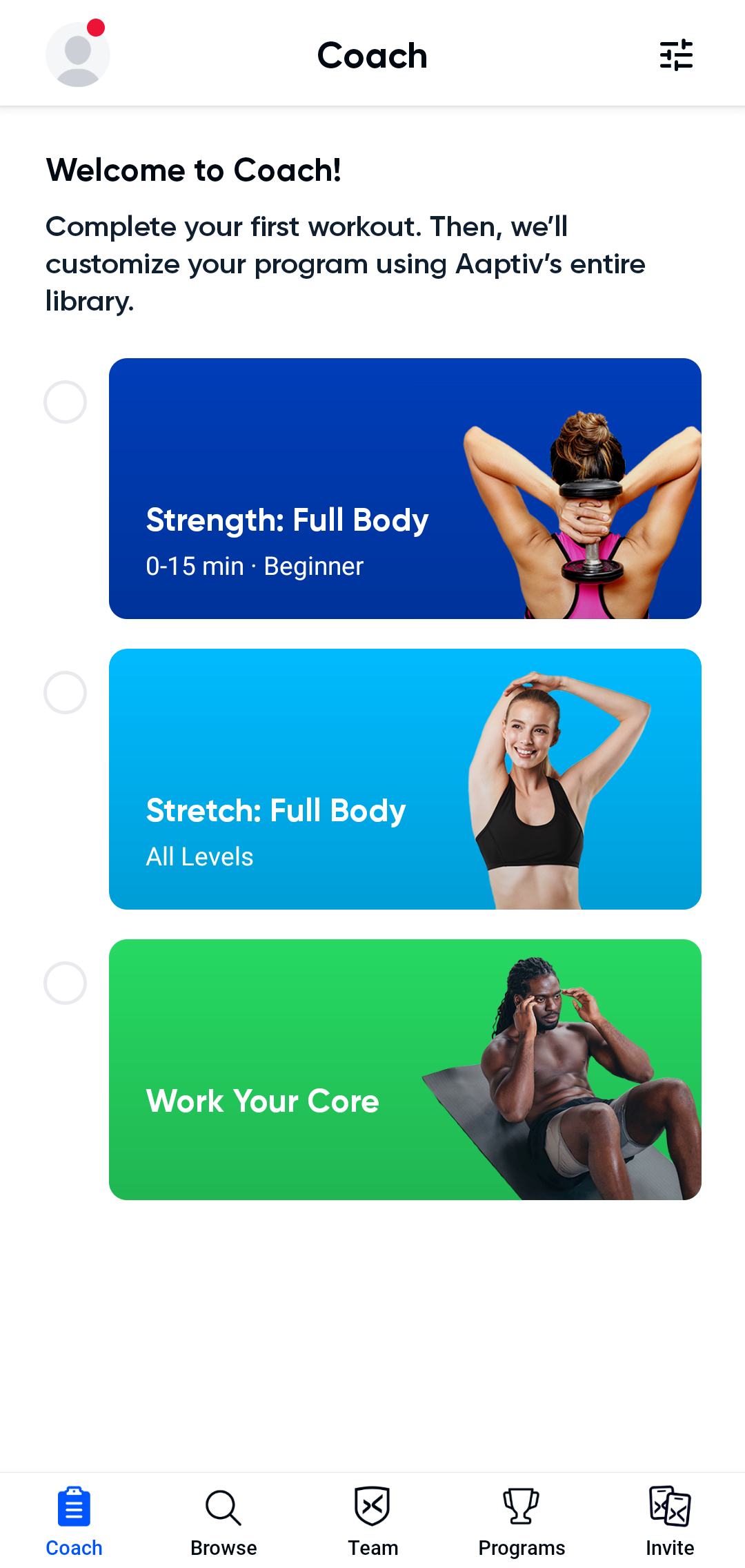 Aaptiv Fitness App Workout Coach Classes