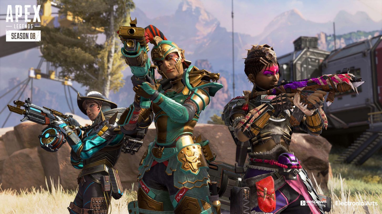 season 8 apex legends characters in game 