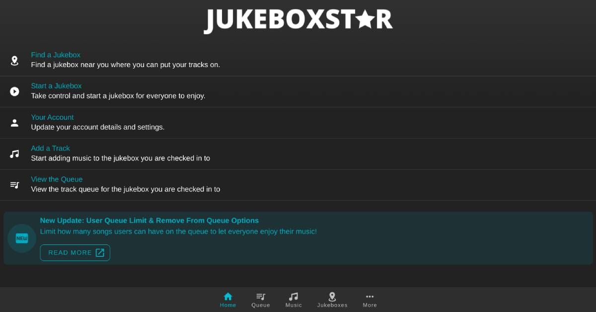 Jukebox Star lets you create a collaborative playlist with friends at a party or remotely