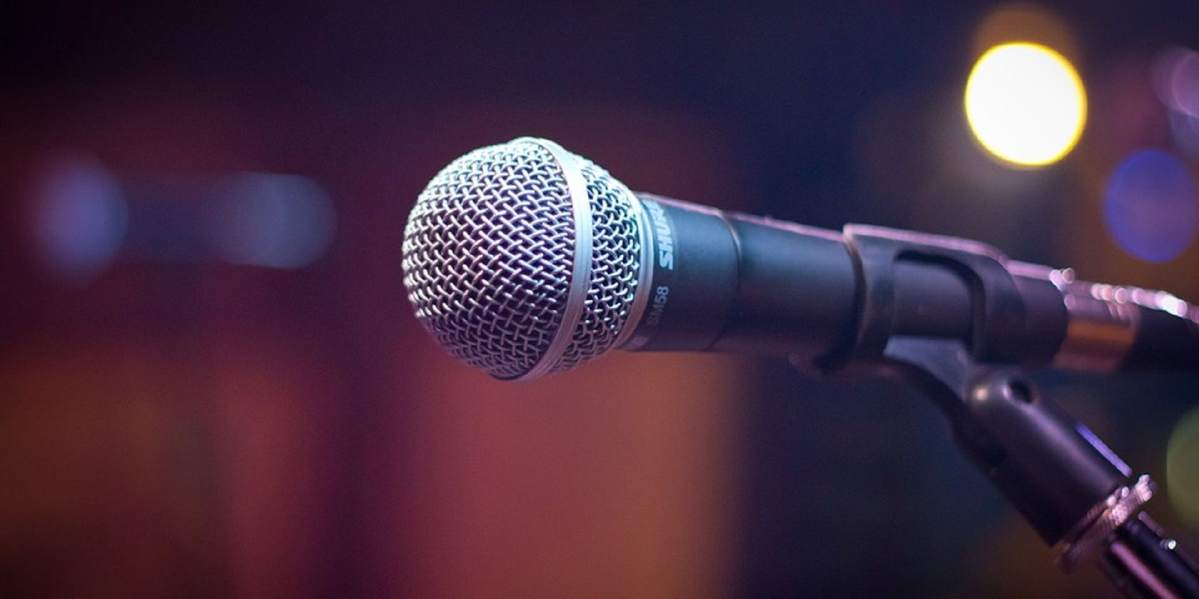 How to Keep Your Microphone Clean and Free of Germs - Dynamic Microphone on Mic Stand