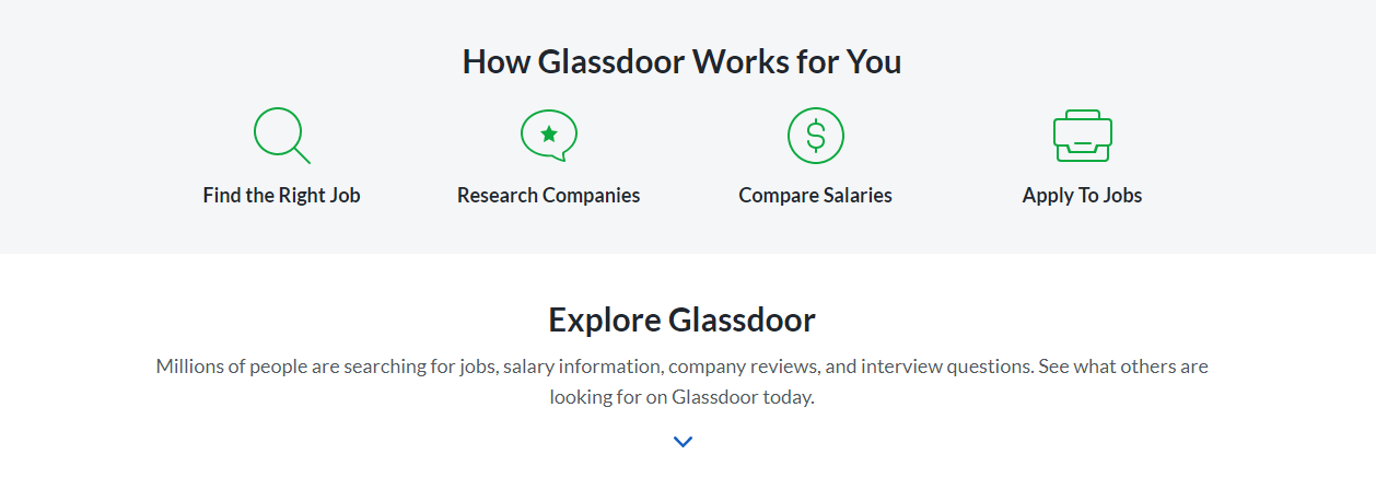 glassdoor website