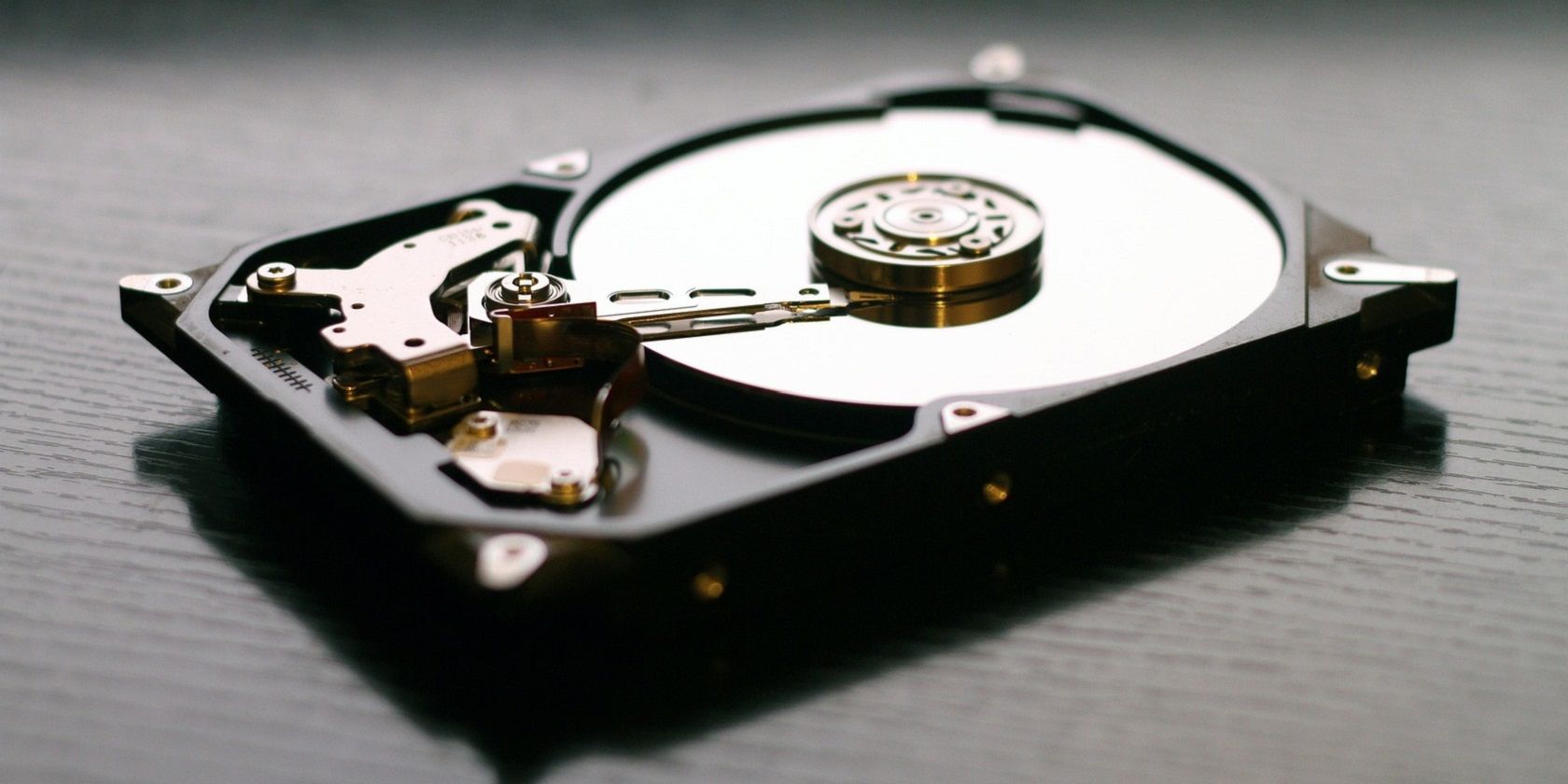 A hard disk 