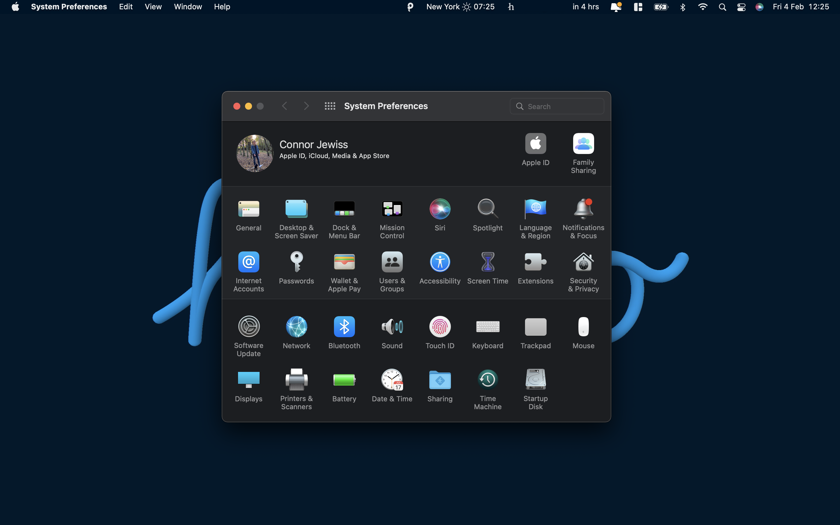 macOS System Preferences Screenshot