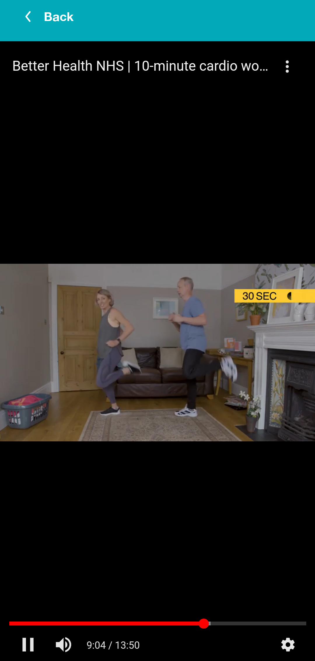 NHS Couch to 5K Fitness App Workout Video
