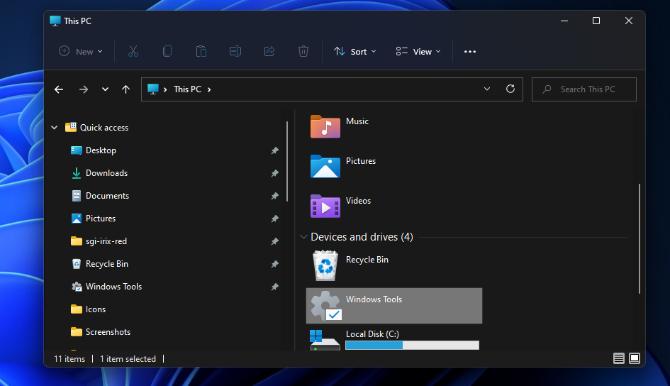 How to Set Up Windows Tools Shortcuts in Windows 11