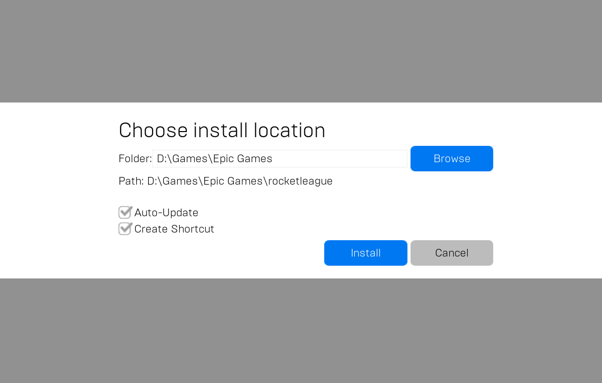 how to move epic games download location