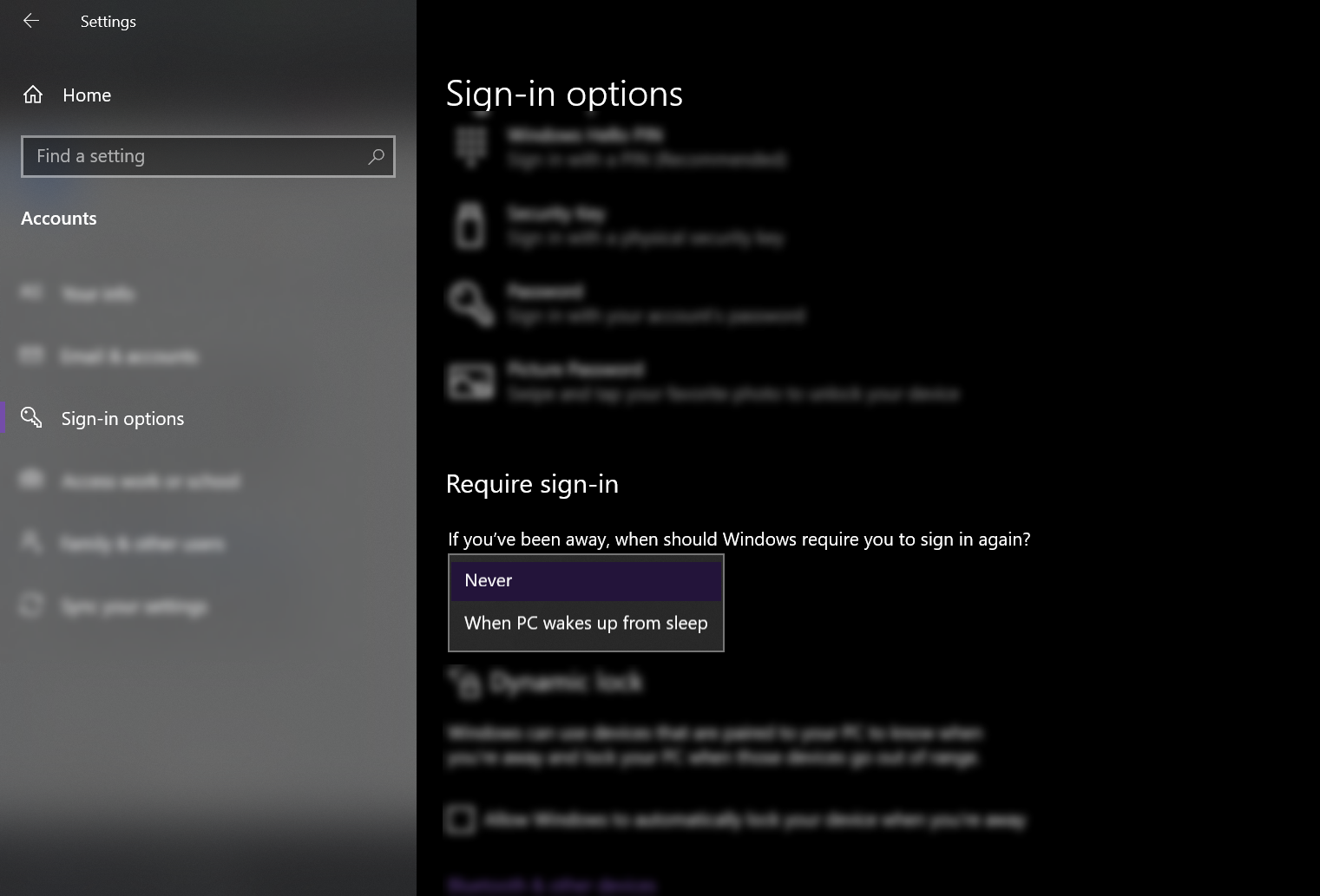 require sign in