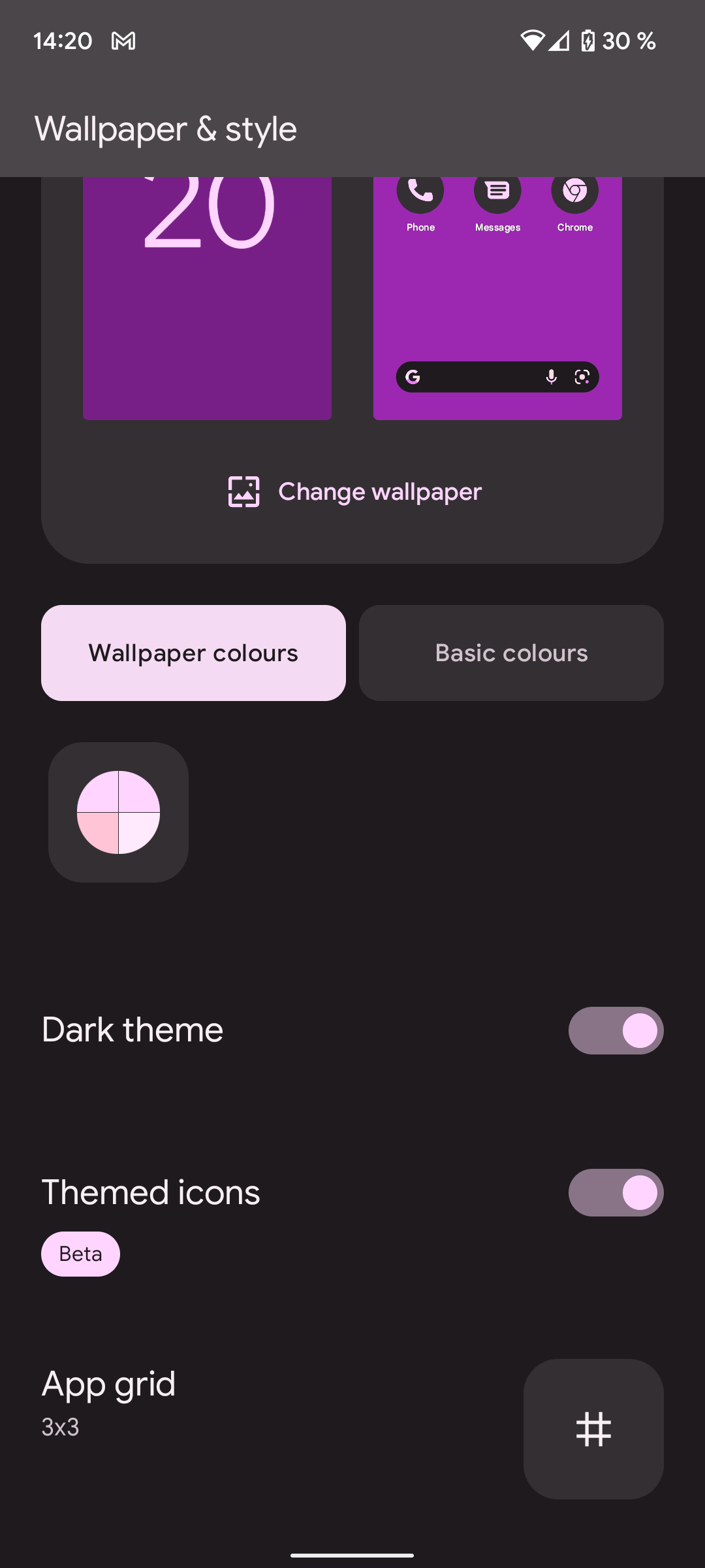 Material You Themed Icons