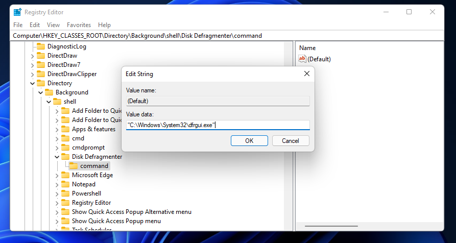 disk defragmenter windows 10 command prompt