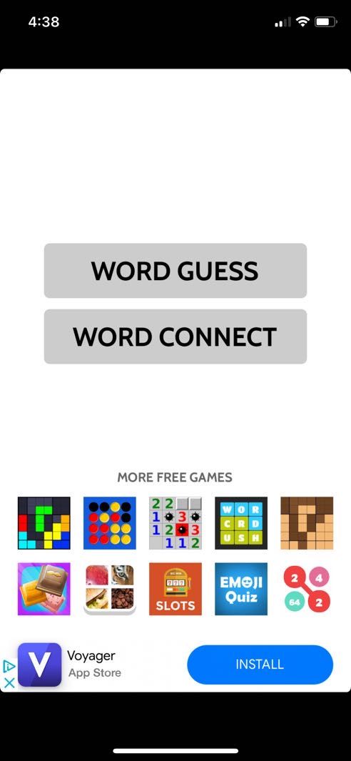 word guess home