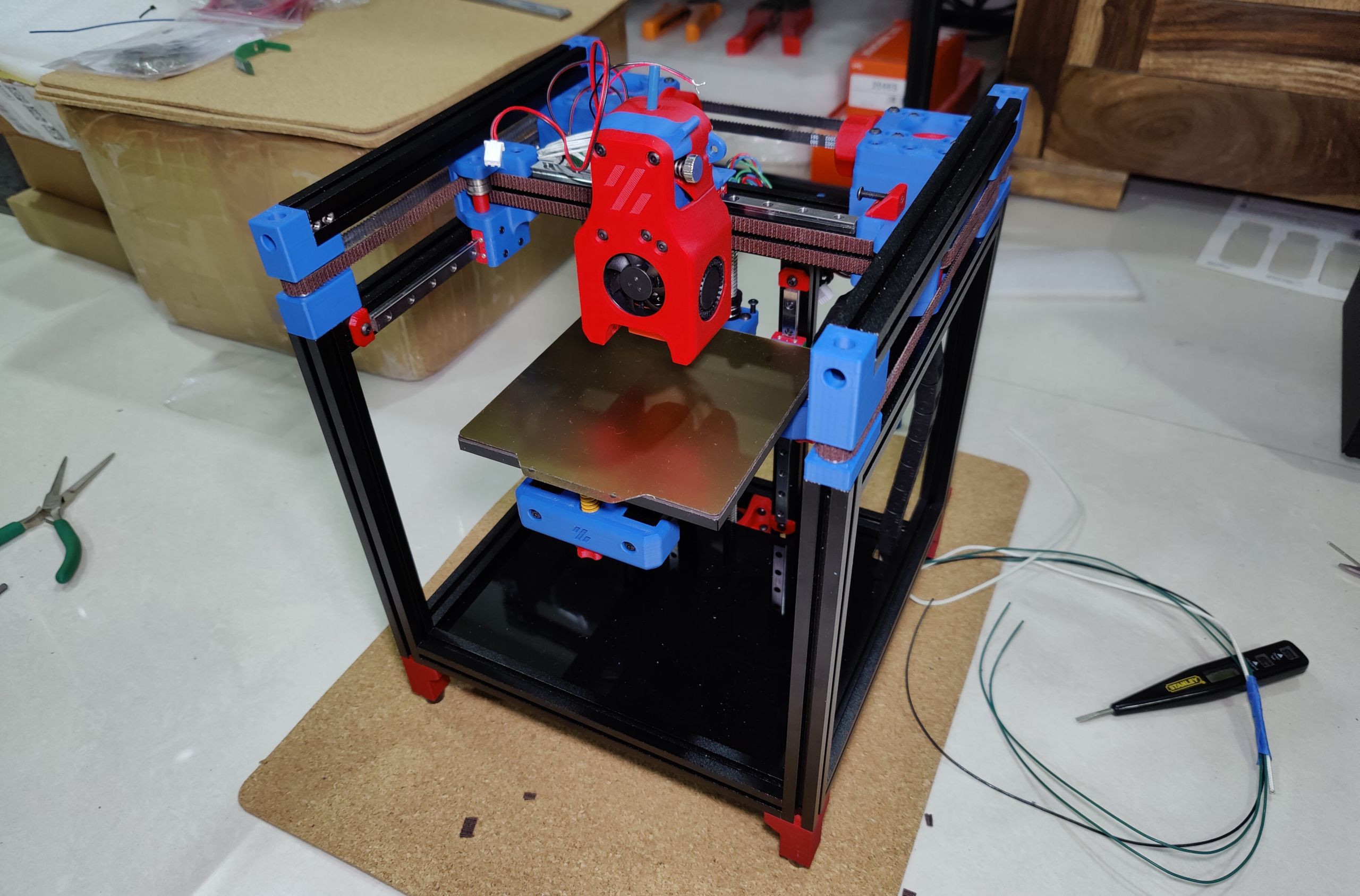 3D Printer Bed Mod Disassembly