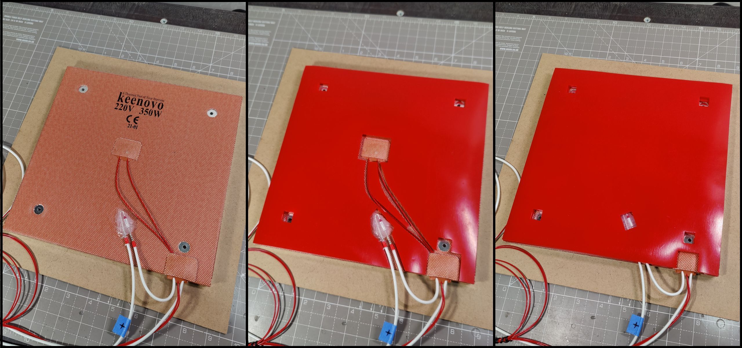 3D Printer Bed Mod Insulation