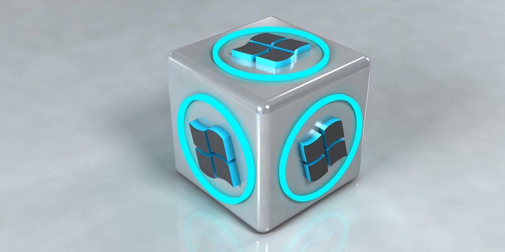 A 3D Windows cube