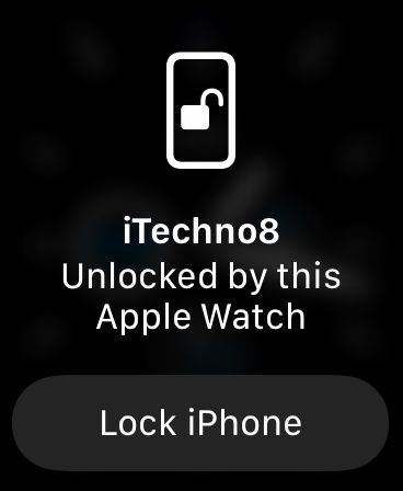 Unlock iPhone Using Apple Watch