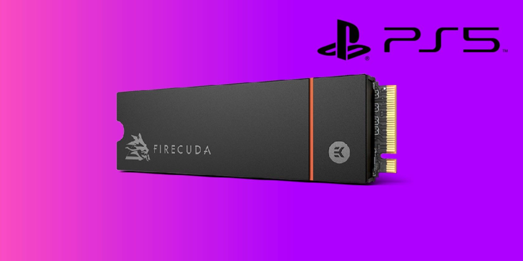 M.2 SSD with a PS5 logo