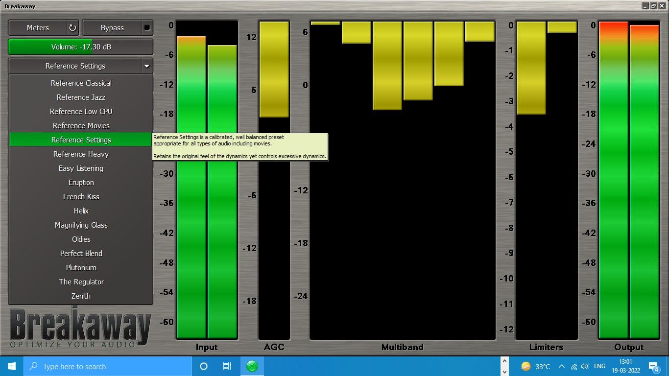 Breakaway Audio Enhancer Screenshot