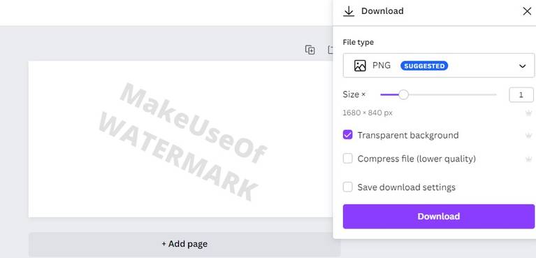 membuat watermark canva