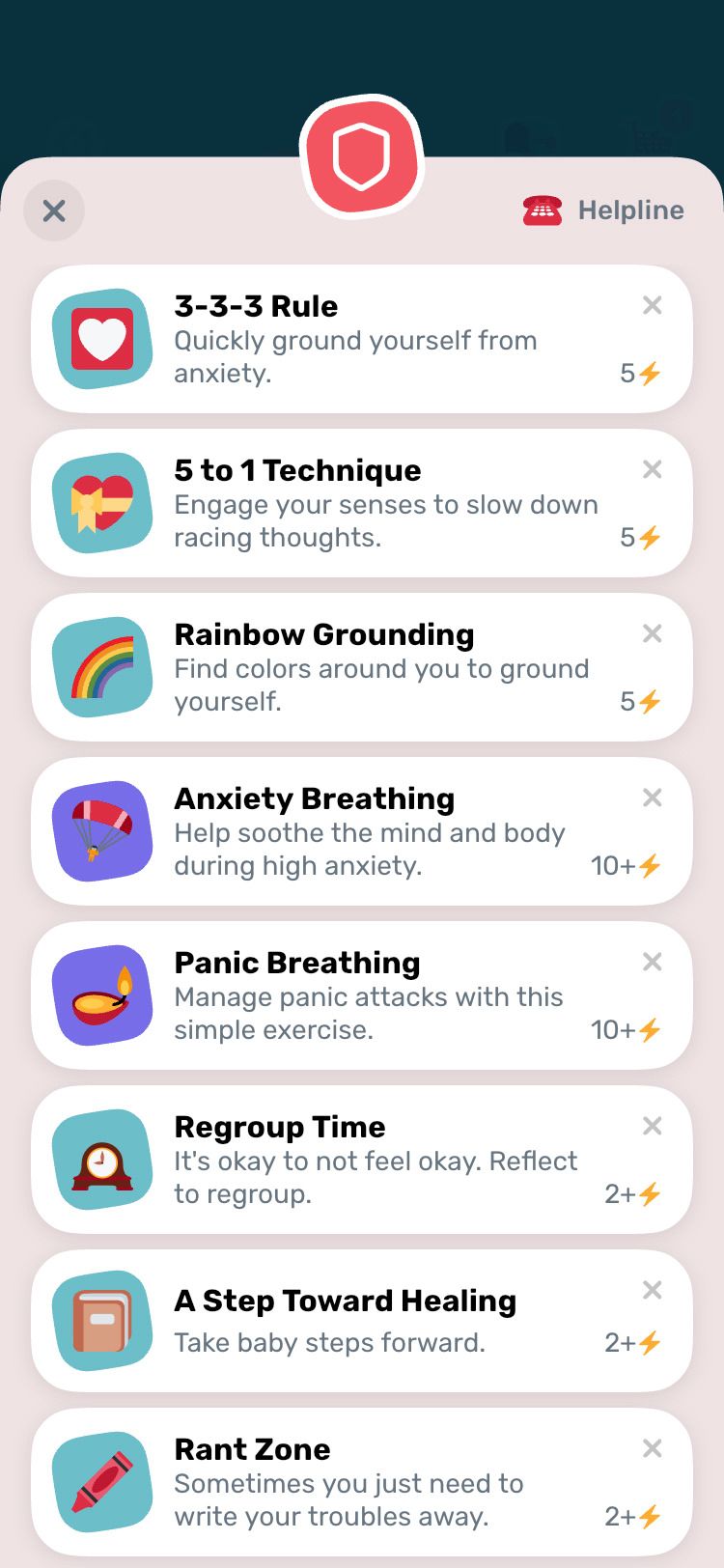 Finch App First Aid resources