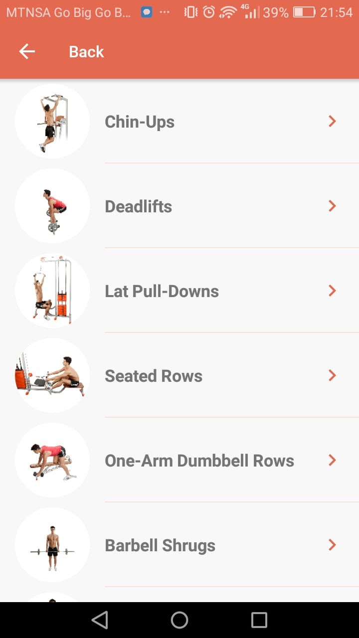 Fitness & Bodybuilding app workouts