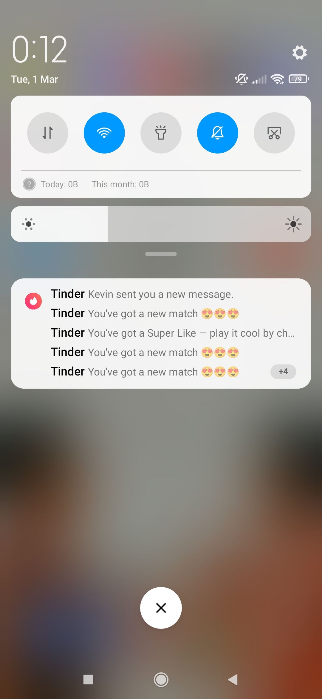 گرفتن موارد لایک در Tinder