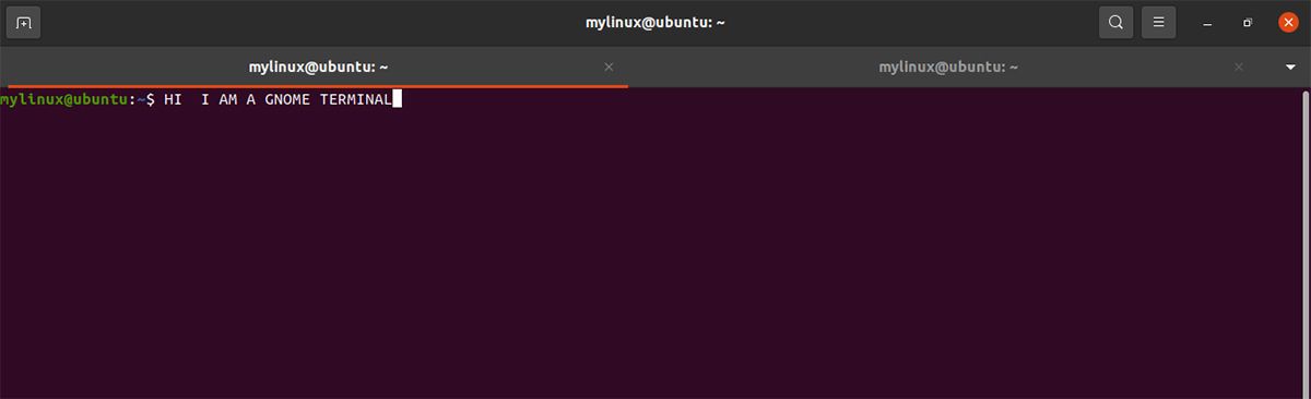 Gnome Terminal - Application d'émulation de terminal pour Linux