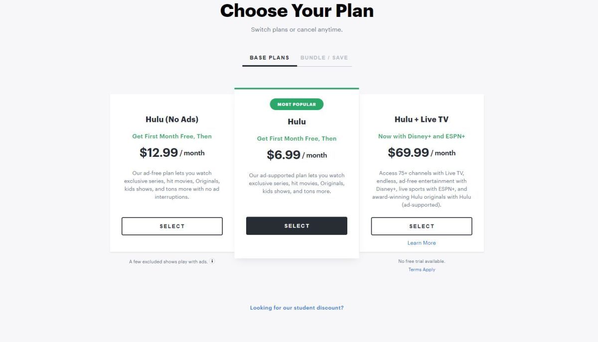 TV: plans, pricing, channels, how to cancel