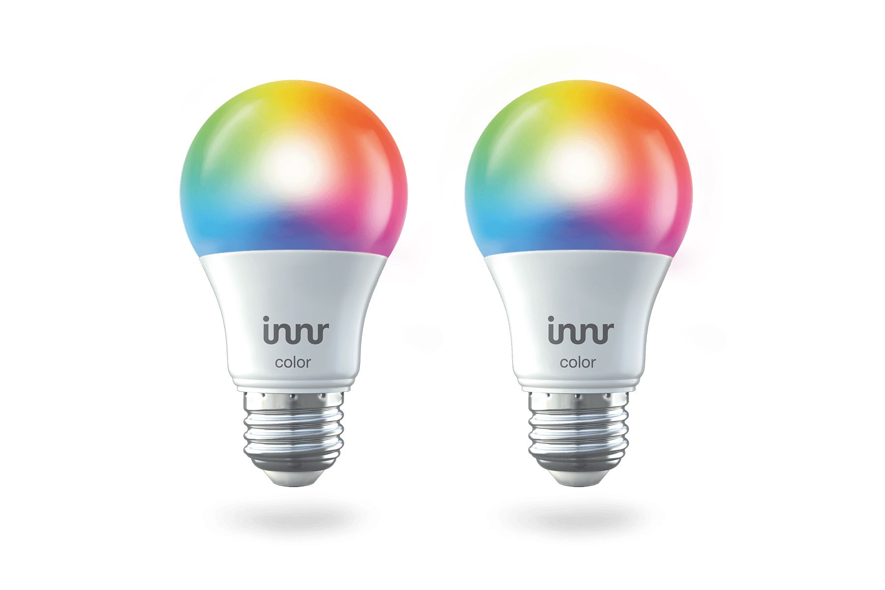 Innr color changing smart bulbs.
