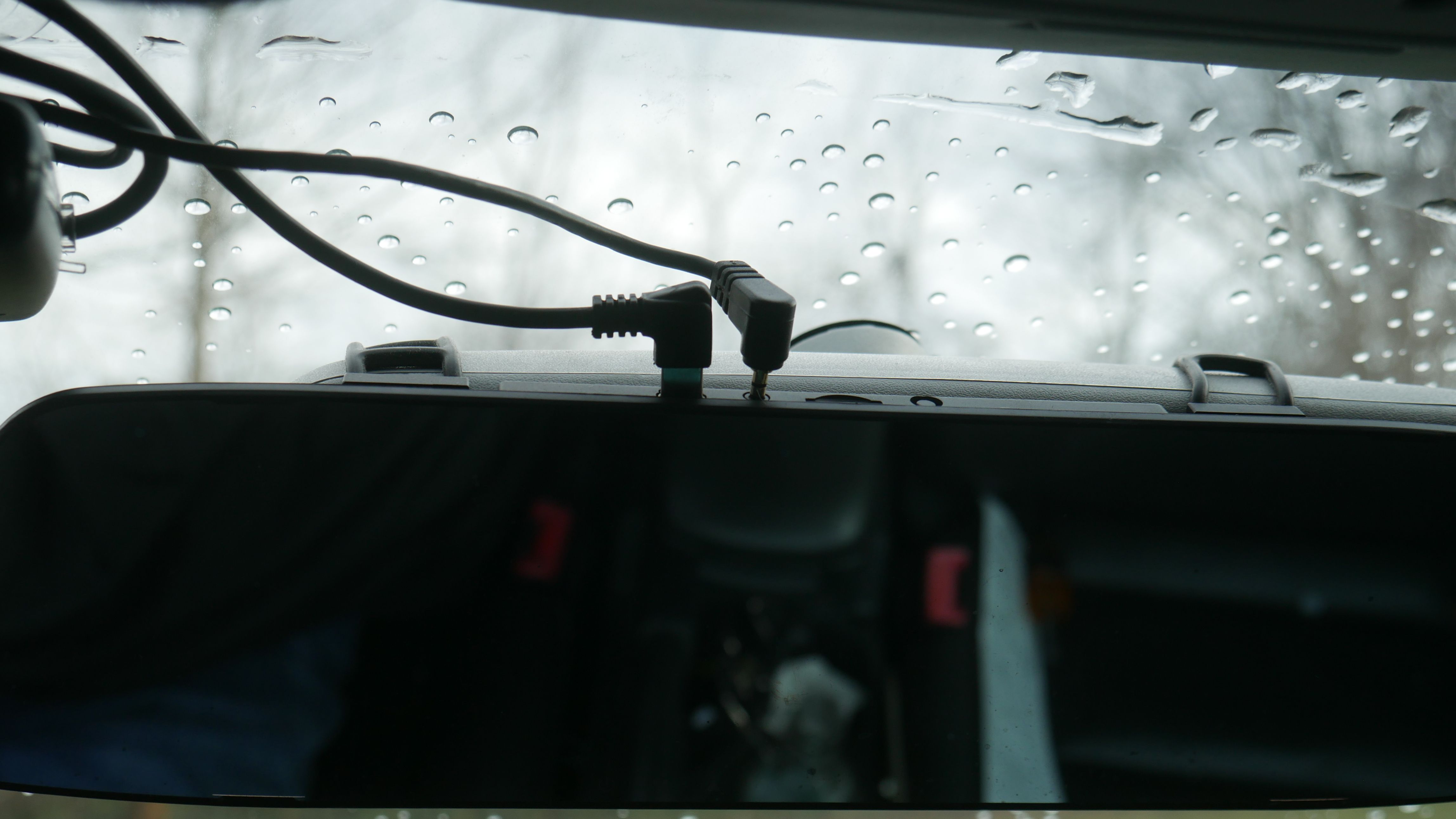 Top of rearview mount system