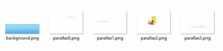 Parallax Images Folder In Explorer