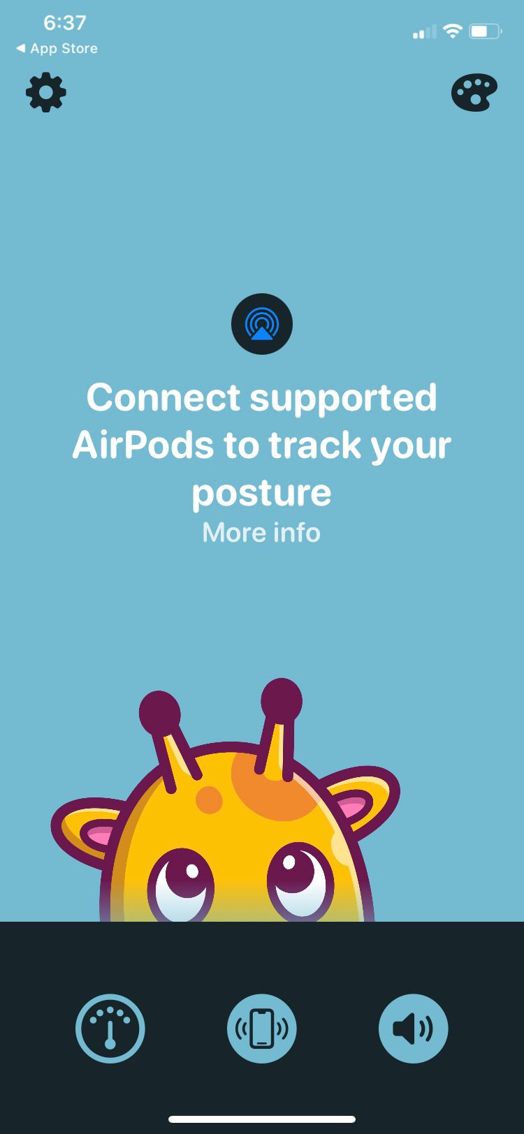 اپلیکیشن Posture Pal AirPods