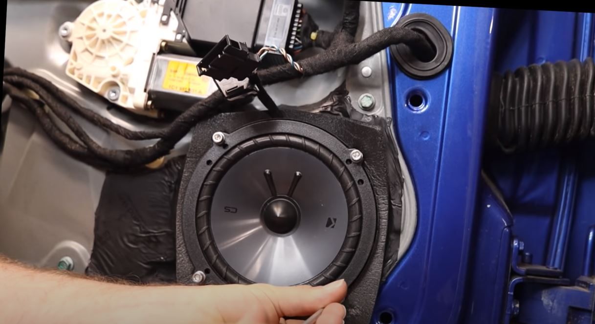 Reinstalling speakers into your vehicle