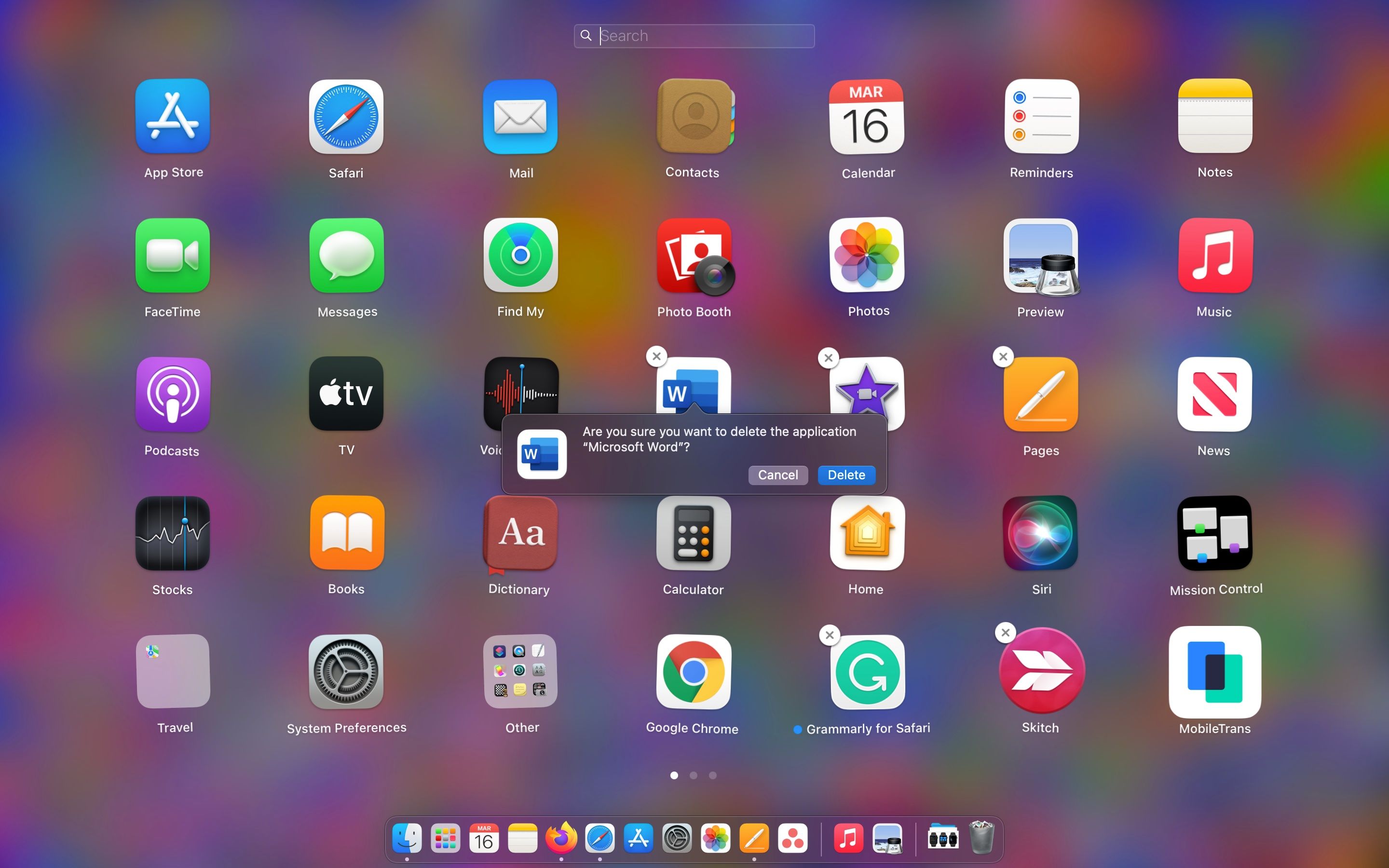 Remove an app from Launchpad