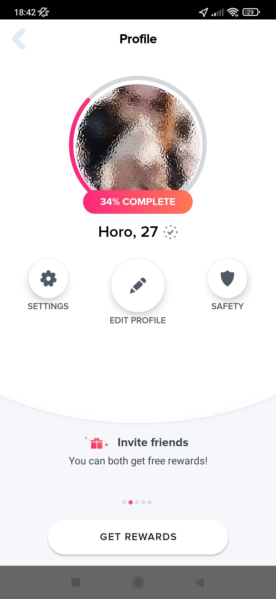 پروفایل Tinder