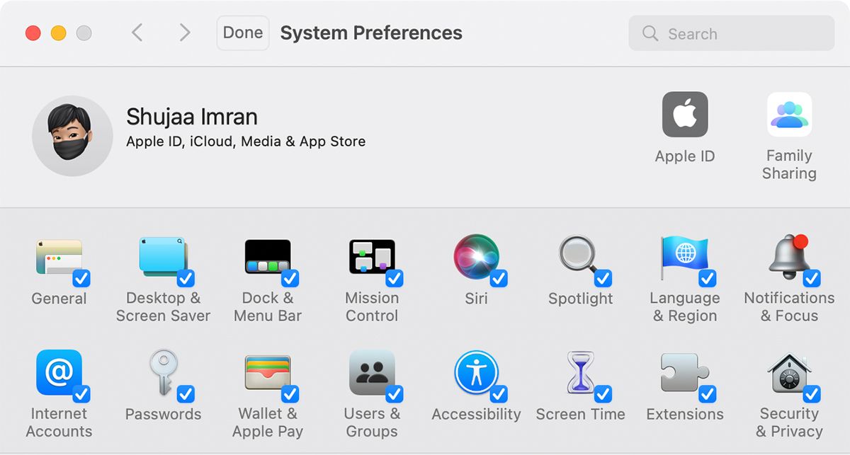 Hide Items in System Preferences