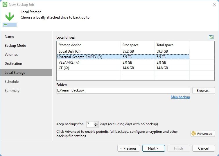 Veeam Agent Keep Backups For X Days