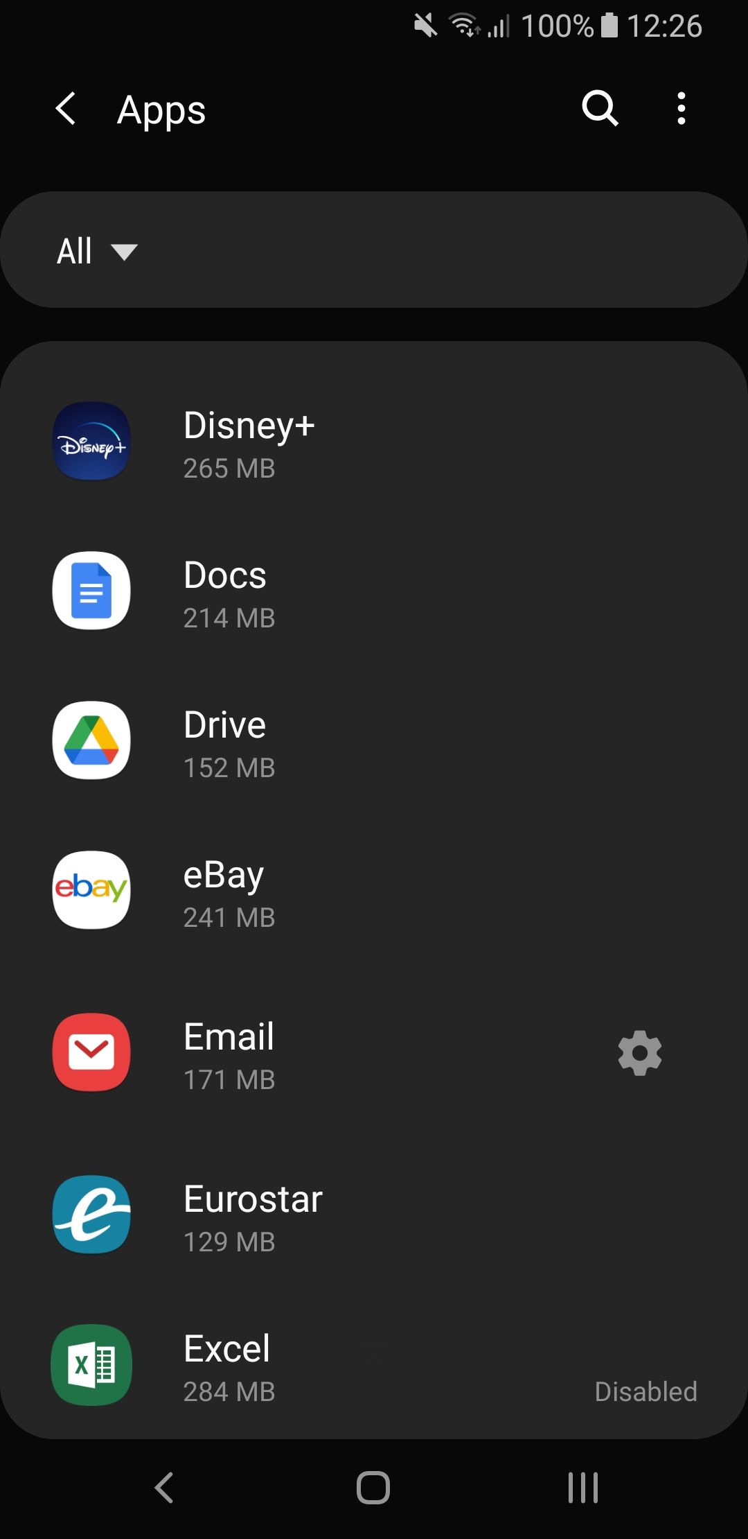 android phone all apps