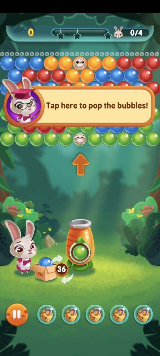 بازی موبایل اپلیکیشن Bunny Pop