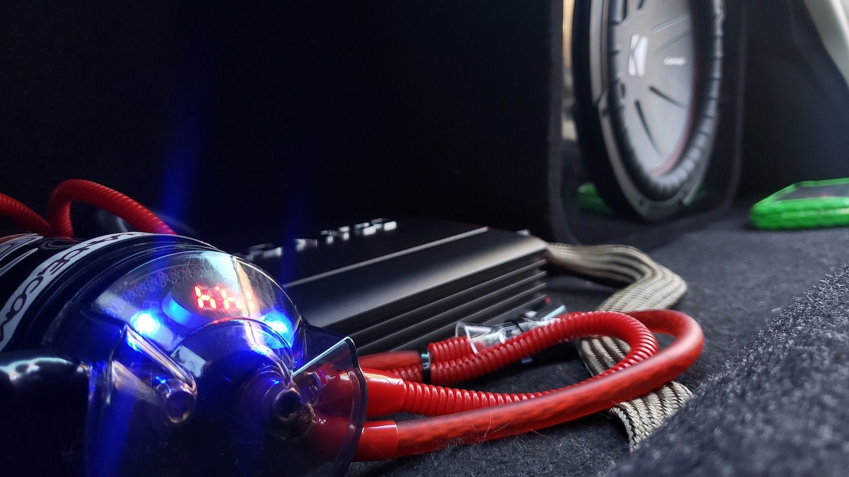 A dedicated amplifier that sends power to your component speakers