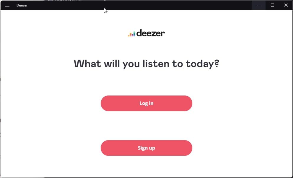 deezer dekstop app