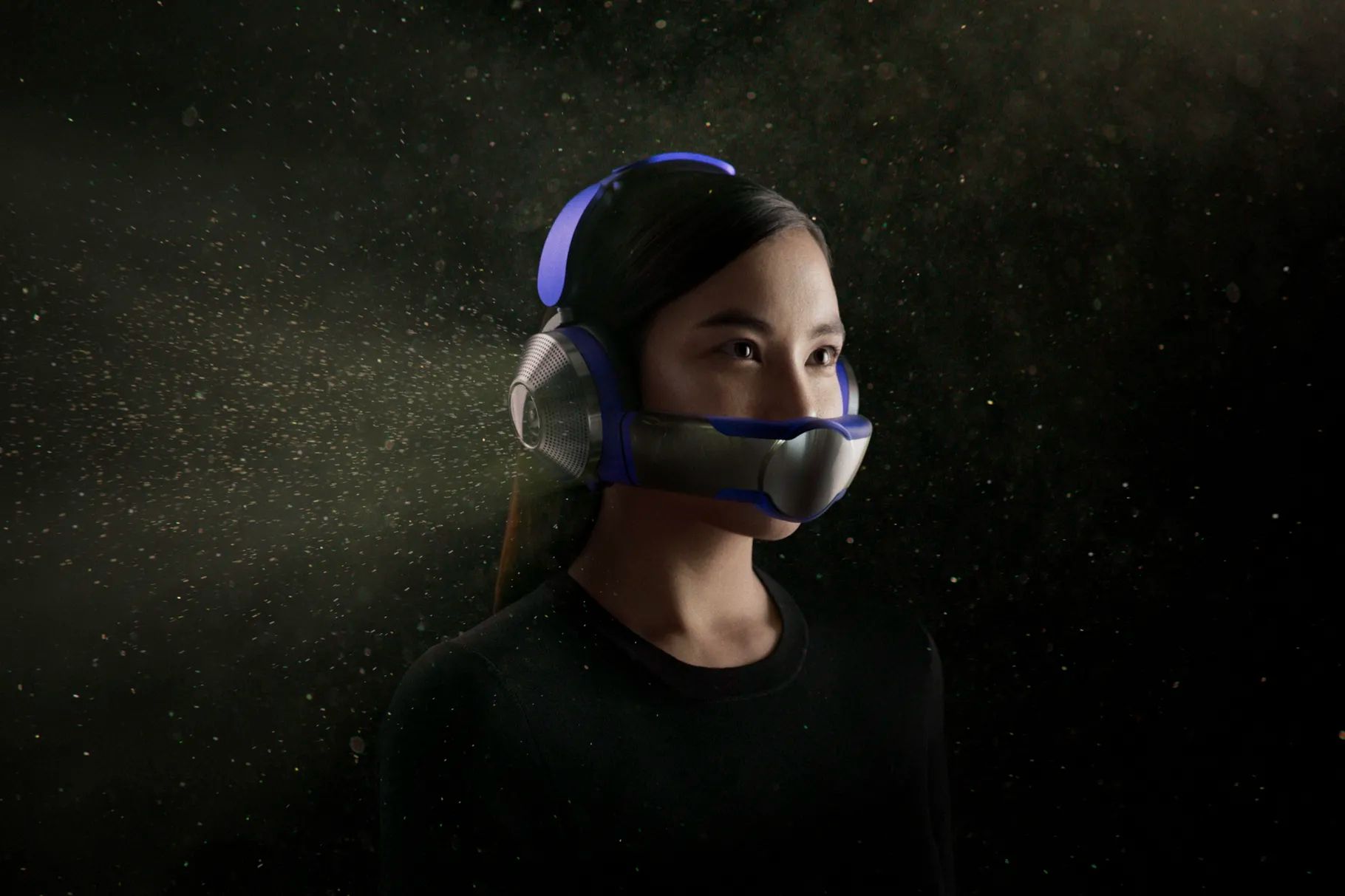 dyson zone headphones pollutants moving into filters